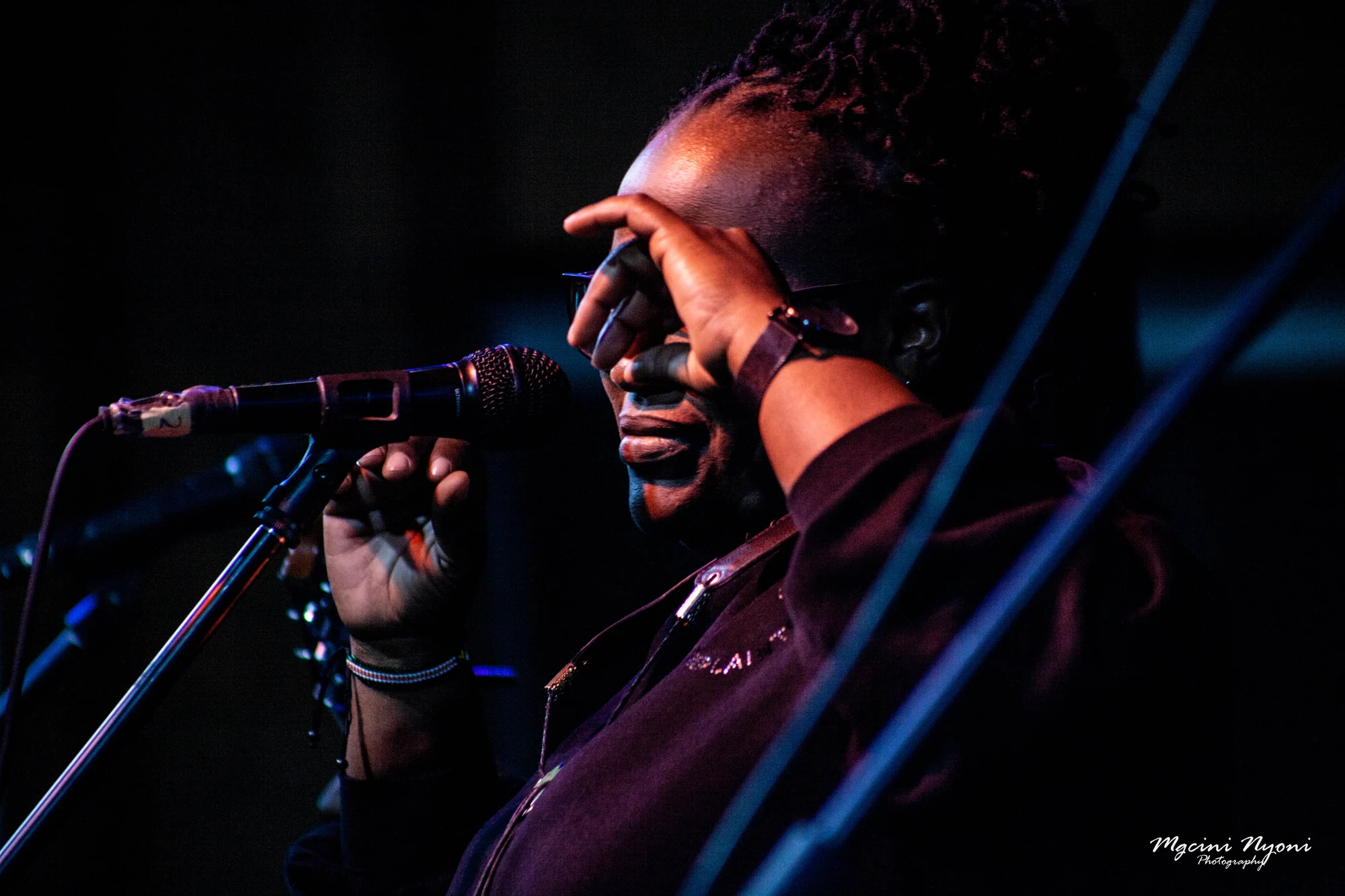 Tina Watyoka in performance