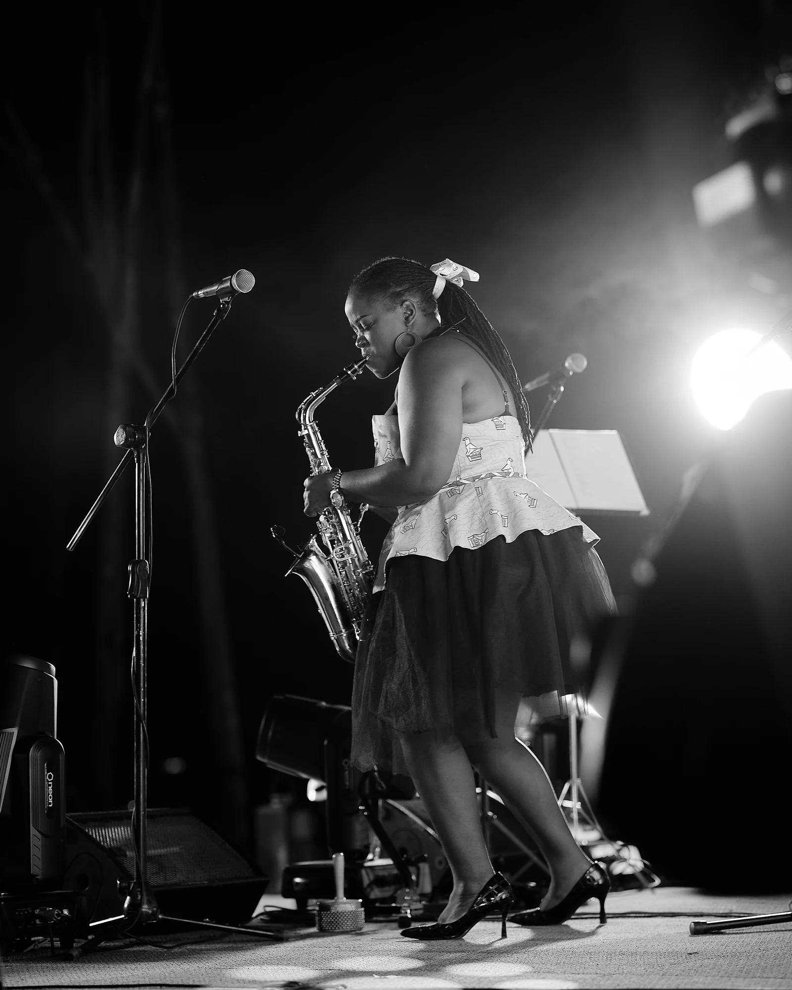 Tina Watyoka in performance