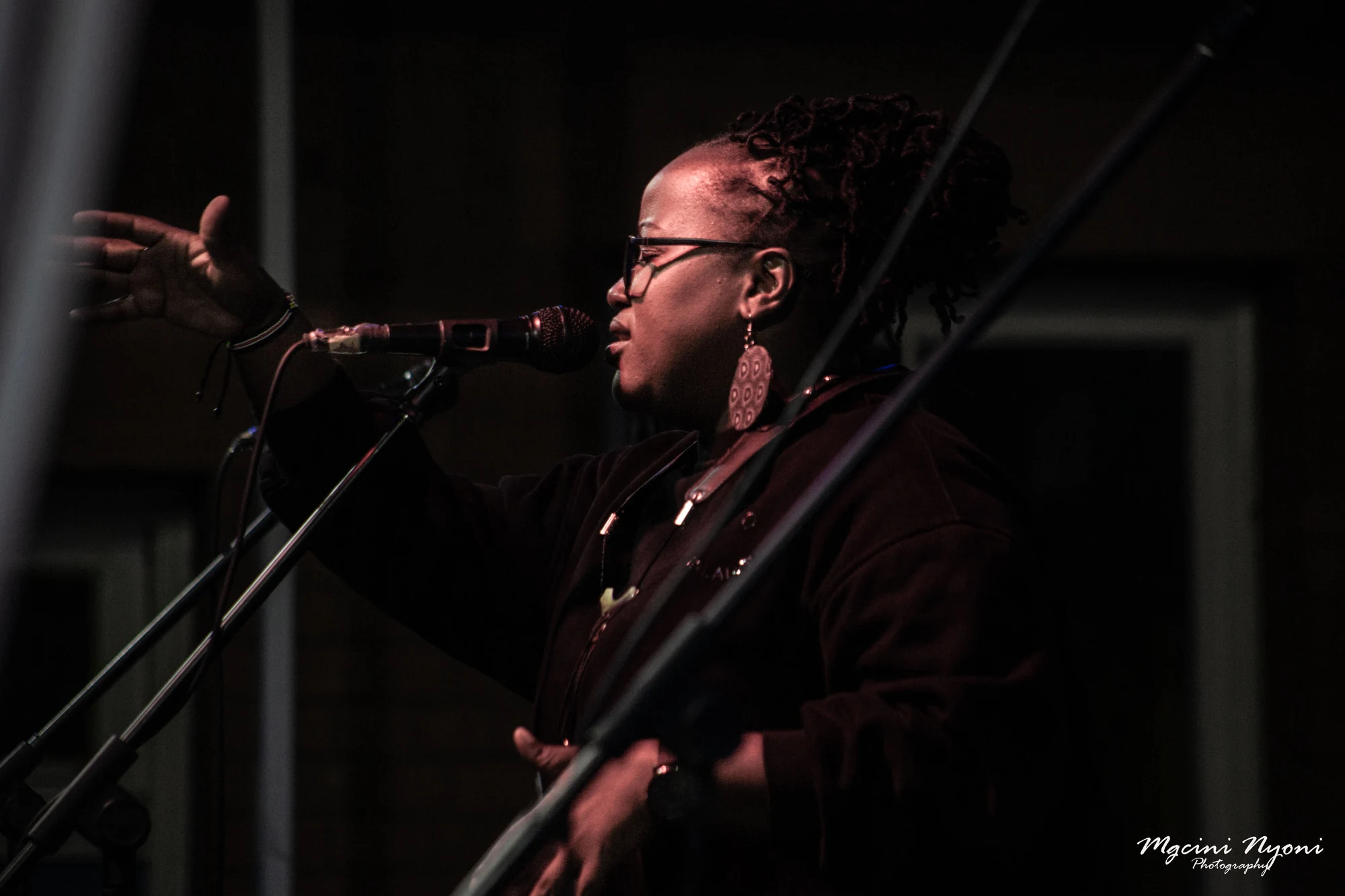Tina Watyoka in performance