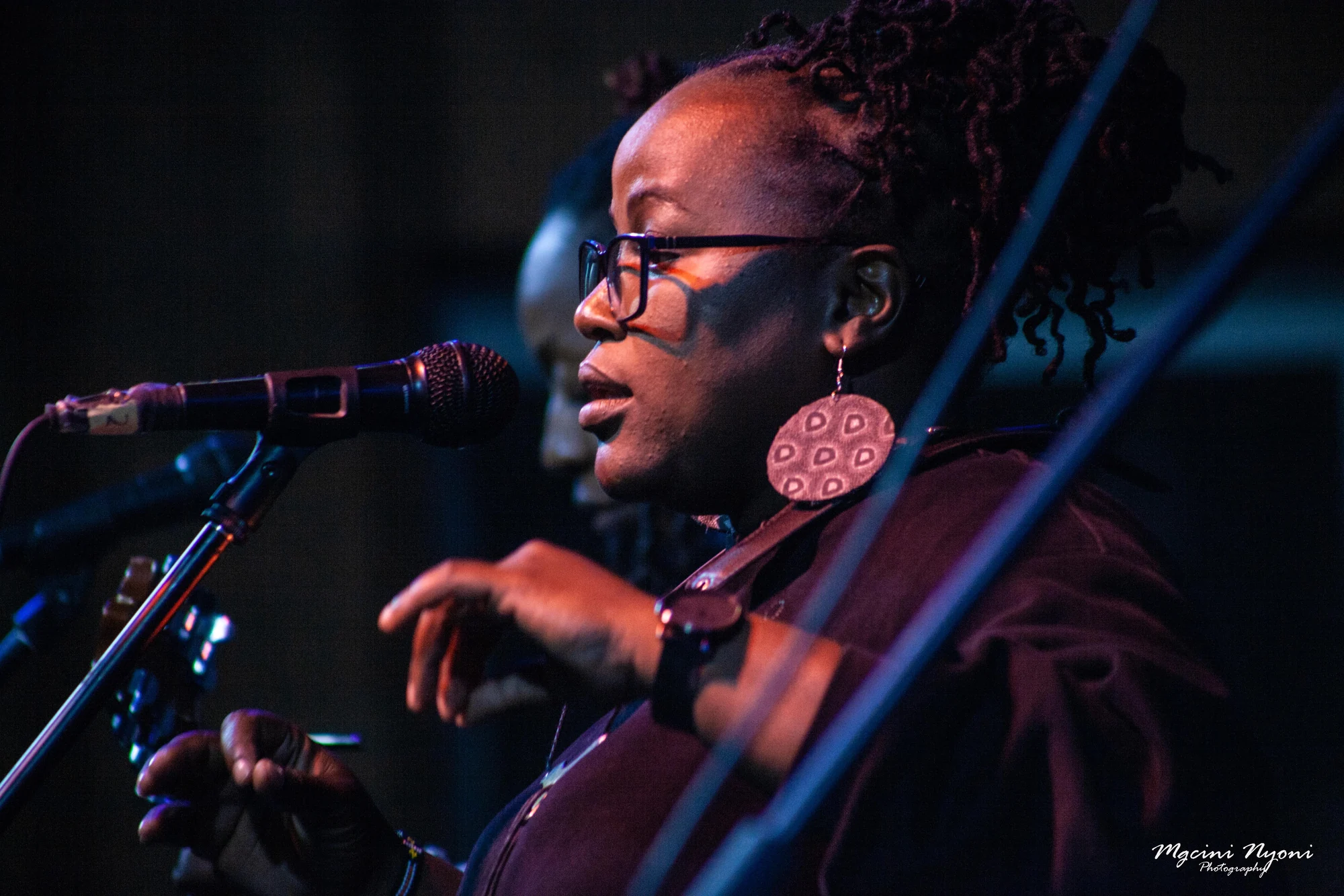 Tina Watyoka in performance