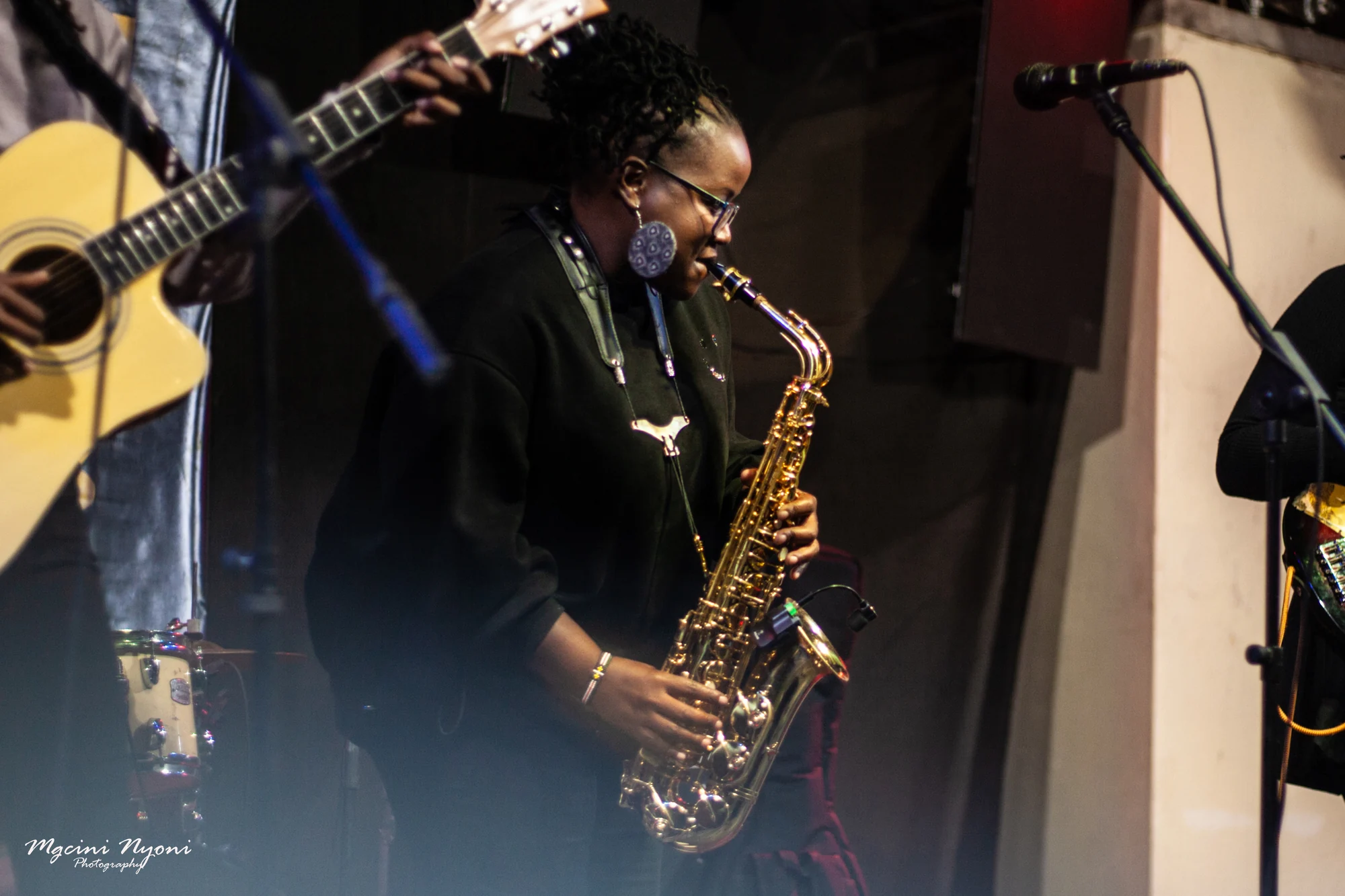 Tina Watyoka in performance