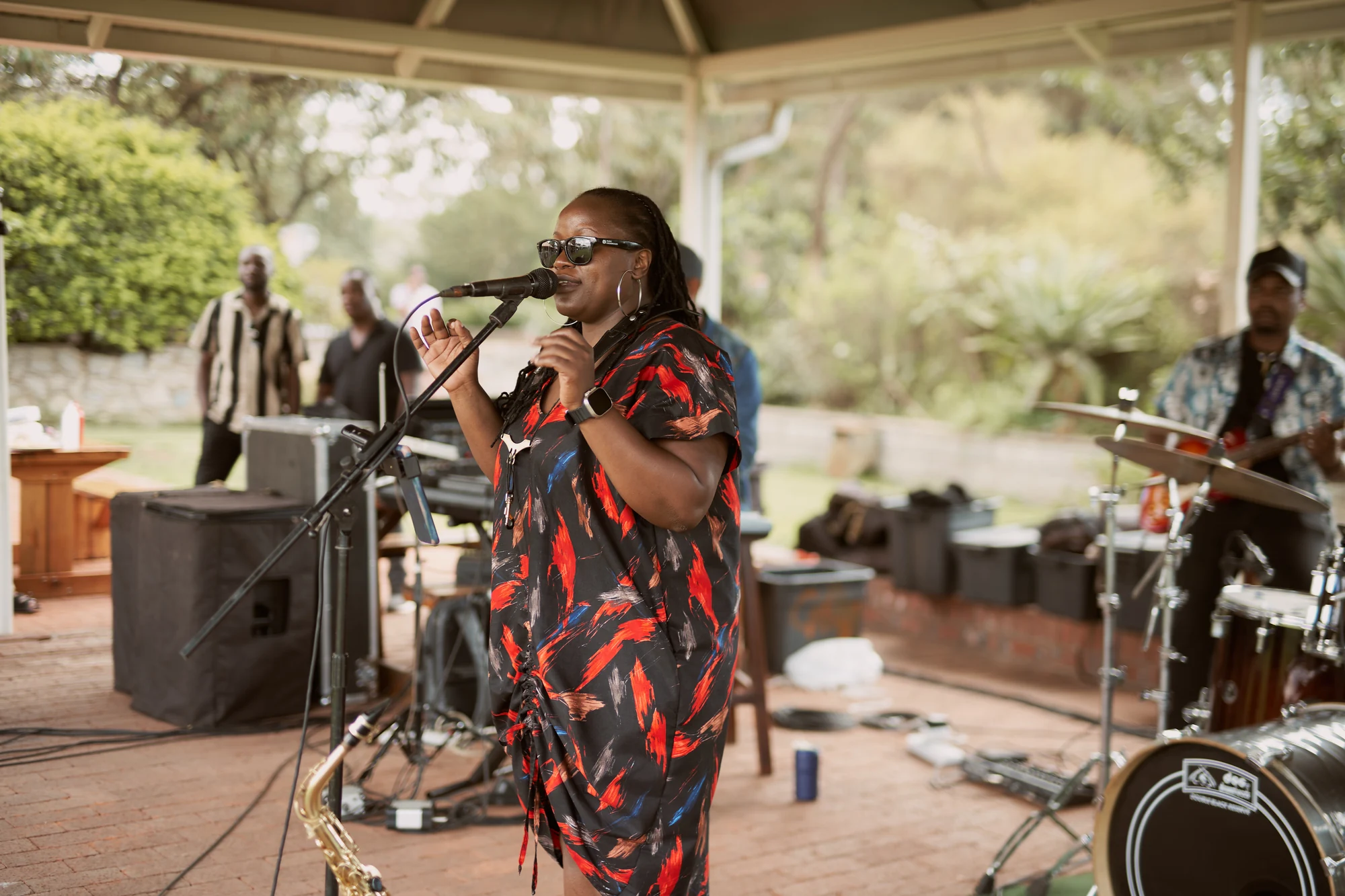 Tina Watyoka in performance